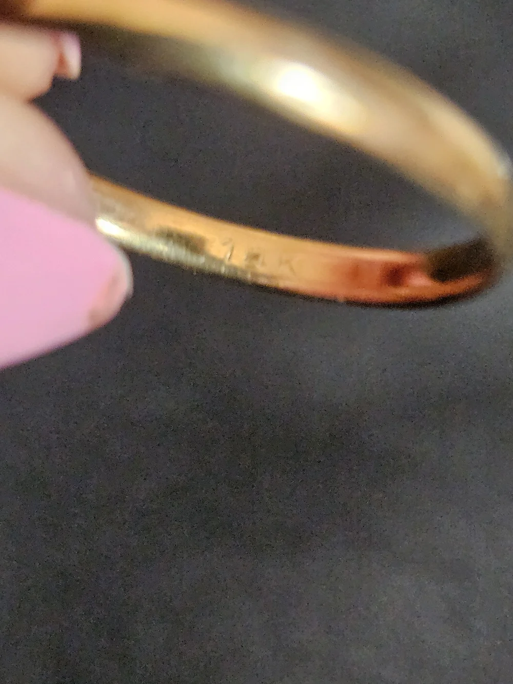 14k Yellow Gold Wedding Ring Size 12